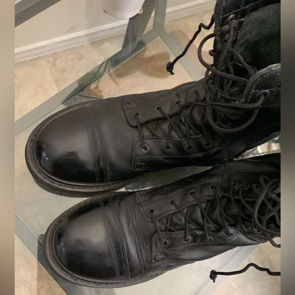 Rocky Paratrooper Side Zipper Jump Waterproof Military Combat Boots - Picture 7 of 11